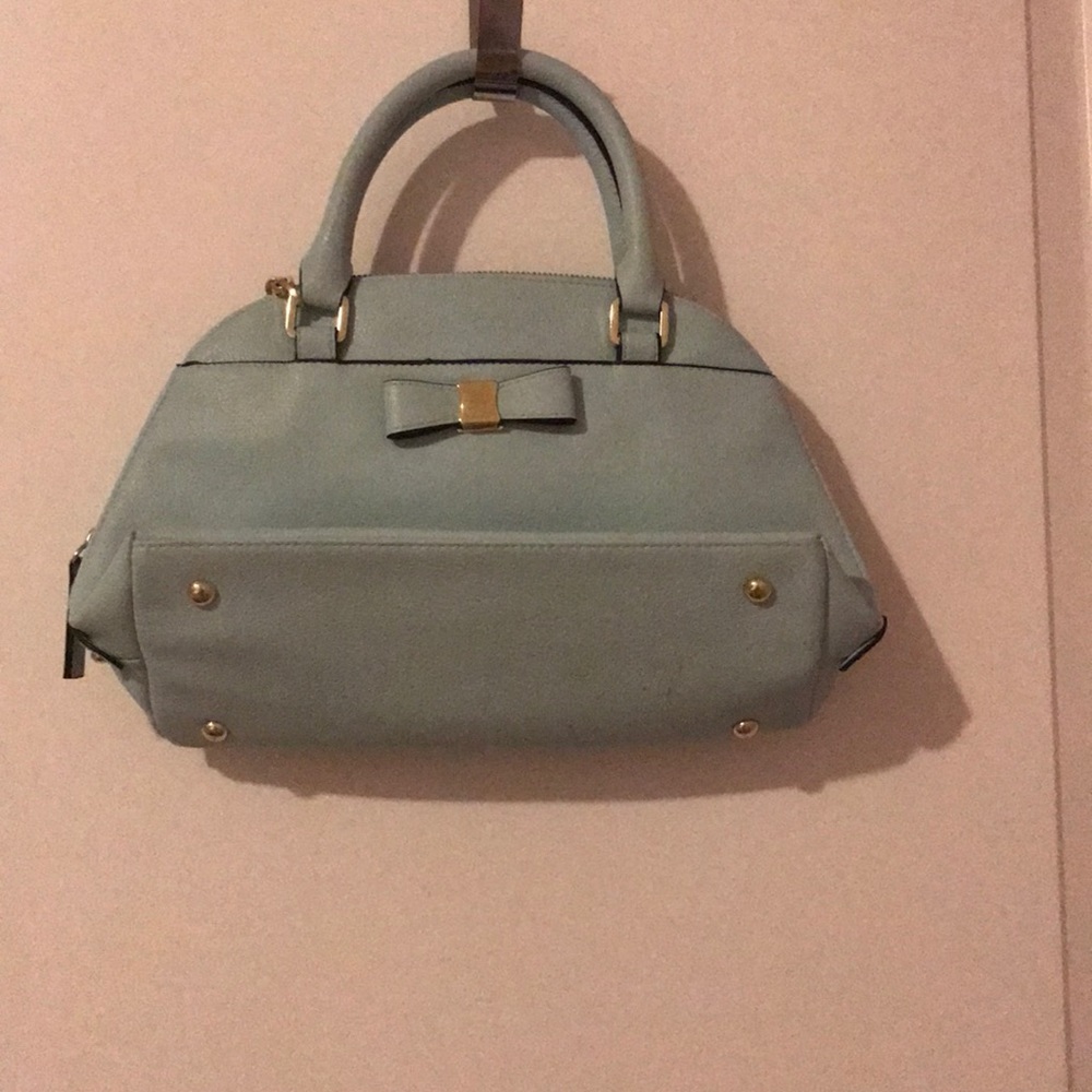 Blue purse